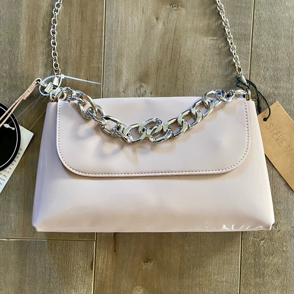 Steve Madden BShine Patent Crossbody in Pink - Picture 6 of 16